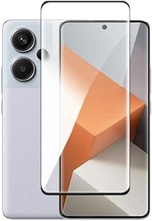 سكرين حماية زجاج 5D كاملة لـ Redmi Note 13 Pro Plus، اطار اسود