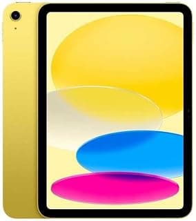 Apple iPad with A16 Chip: 11" Liquid Retina Display, 128GB, WiFi 6, 12MP Front/12MP Rear Camera, Touch ID, All Day Battery - Yellow
