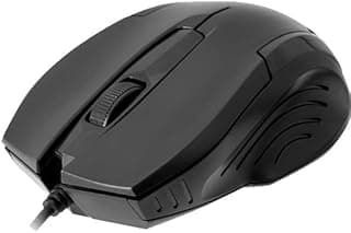 Fv-55 Wired Gaming Mouse, Comfortable, Anti-Skid And Burable Black