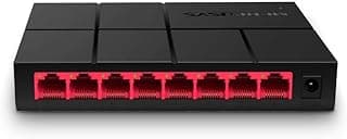 مفتاح 8 منافذ 10/100/1000 ميجابت في الثانية من ميركوسيس، موديل MS108G