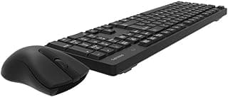 لوحة مفاتيح وماوس لاسلكي مريح C500 بتردد 2.4 جيجاهرتز - SPT6501B - للكمبيوتر المكتبي والألعاب من فيليبس