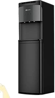 Grand Water Dispenser 3 Taps, Cold/Hot/Lukewarm - With Bottom Refrigerator - F-320-B