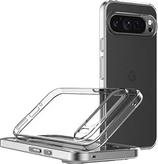 Soft Back Silicone Clear Case HD TPU For Google Pixel 9 Pro - (Clear)