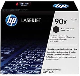 HP خرطوشة حبر ليزر جيت عالية الانتاجية 90X بلون اسود [CE390XC]