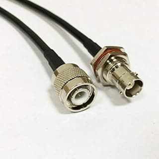 كابل Coaxial RG58 -TNC ذكر إلى BNC أنثى بطول 1.5 متر