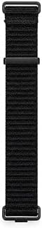 Nylon Replacement Band Compatible with Huawei Watch Fit 5 / Fit 5 Pro - Breathable Adjustable Velcro Strap for Women & Men - Black