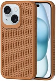 جراب موبايل ماجيك TPU + PC مبدد للحرارة لهاتف ابل ايفون 15 مقاس 6.1 بوصة (صحراوي)