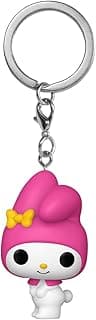 ميدالية مفاتيح Pop! Keychain: Sanrio - My Melody - Hello Kitty - مجسم فينيل صغير قابل للجمع