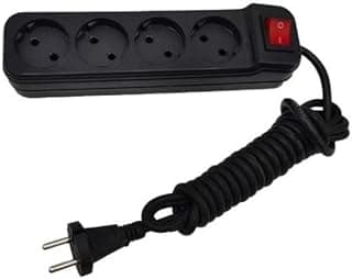 ZR-20 4Port Power Strip 5m Black