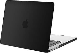 جراب موسيسو متوافق مع ابل MacBook Pro مقاس 14 بوصة إصدار 2026 2025-2021 M5 M4 M3 M2 M1، غطاء حماية صلب فائق النحافة A3427 A3426 A3434 A3112 A3185 A3401 A2918 A2992 A277 79 A2 7442 أسود