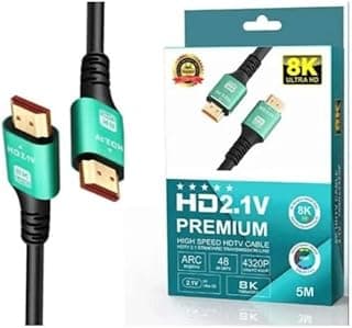 كابل HDMI من كوجر-ايجي بطول 3 متر متوافق مع ماك بوك برو و بي إس 5 و التلفاز و الحاسوب و وحدة الألعاب و مستقبل الصوت والصورة