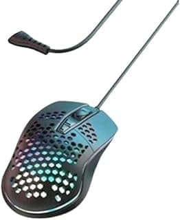 Xo m4 rgb wired mouse 1.6 meter - black
