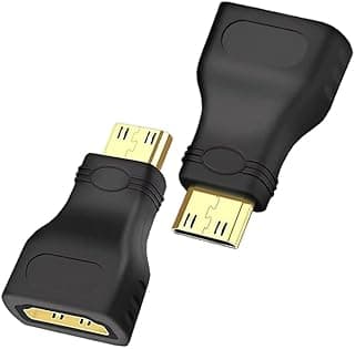 1 Piece HDMI Adapter Connector - HDMI-F Female To Mini HDMI-M Male Adapter Type D Converter