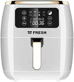 قلاية هوائية فريش ديجيتال، 7 لتر، 1800 وات، أبيض - FAF-D1800W