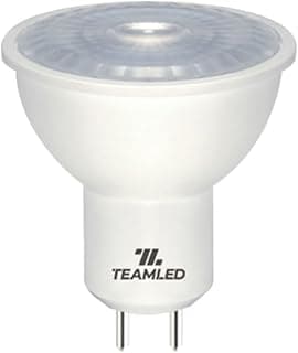 لمبة سبوت LED MR16 بقدرة 7 وات، إضاءة بيضاء باردة 4000K، 525 لومن، قاعدة GU5.3 - Team LED