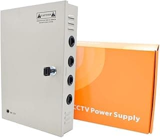 صندوق باور سبلاي 12 فولت 20 امبير DC، موزع 18 مخرج لنظام كاميرات المراقبة DVRs IP