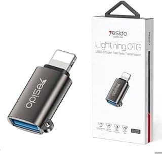 محول Lightning إلى USB OTG، رقاقة GS14 أصلية، هيكل من سبائك الألومنيوم