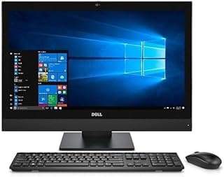 كمبيوتر مكتبي بمعالج انتل كور i5 الجيل السابع 3.40GHz وذاكرة رام DDR4 سعة 8GB وSSD 256GB وشاشة FHD مقاس 23.8 بوصة وويندوز 10 برو بحالة مجددة وممتازة من اوبتيبليكس 7450