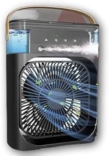 Desert Cooler with Flashlight and Freshener - Portable Air Fan with Timer 3 Cooling Speeds Cool Mist Helps Reduce Heat in Summer