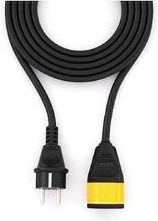 Extension Cord Lock 16 Amp 250V Black 10meter