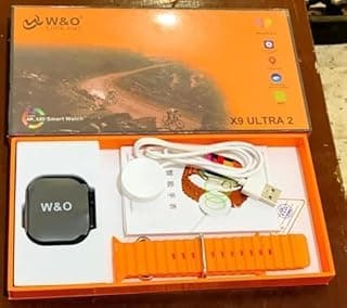 Smart Watch X9 Ultra 2 X9 Ultra2 AMOLED Screen Support NFC and Chat GPT Orange