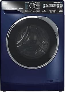 Special Edition Washing Machine 8KG, Frontload, Blue with Black Door, Inverter Motor, SteamMax Technology, ZWF8221ML7