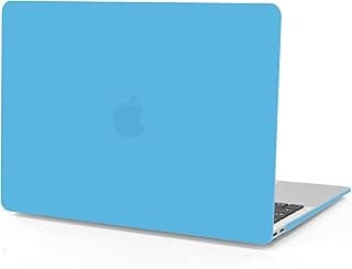 جراب Dl3 Mobilak متوافق مع ابل MacBook Pro 16 بوصة إصدار 2023 2022 2021 موديلات M3 A2991 و M2 A2780 و M1 A2485، جراب بلاستيك صلب للحماية (أزرق)