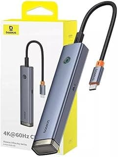 AIR UltraJoy 60Hz Type-C to HDMI 6-Port HUB, Grey