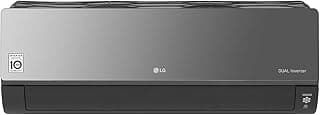 S4-W24K2RZD Artcool Inverter Cool and Heat Split Air Conditioner With Glass front Cover, 3 HP - Grey