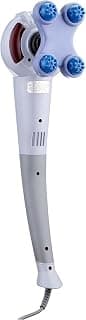 Magic Massage 8 in 1 Multifunctional Body Massager Electric Wire Connector Professional Design for Body Pain Relief, White
