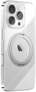 جراب مغناطيسي نحيف Joyroom JR-16JL8 لهاتف ايفون 16 Pro Max؛ جراب نحيف مقاوم للصدمات مع حلقة دوران 360 درجة وMagSafe؛ حماية مغناطيسية احترافية - فضي