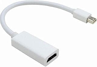 كابل محول Mini Display Port DP إلى HDMI لأجهزة ابل Mac Book/Mac Book Pro/Mac/Mac Book Air/Mac Mini لابتوب