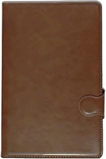ANKHGIFTSHOP High Quality Leather Folio Smart Cover Flip Full Protection For Ipads Matepads Samsung Tablets Tab [Samsung Tab A7 10.4 T505] (brown)