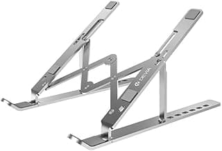 حامل ST-33-7 Smart Series متعدد الوظائف قابل للطي للتابلت/اللابتوب، فضي