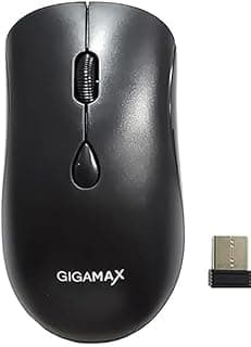 ماوس ألعاب لاسلكي احترافي G1100 بتردد 2.4GHz مع مستقبل نانو بمنفذ USB، للكمبيوتر واللاب توب وشحن البلوتوث من جيماكس