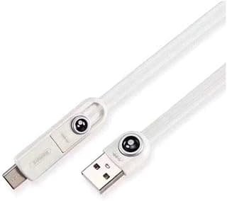 كابل Cable Cutie سيريس 3 في 1 RC-073TH أبيض