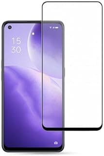 واقي شاشة زجاج مقوى 9H متوافق مع Oppo A94، شفافية عالية HD، مضاد للبصمات والخدوش، يدعم مستشعر البصمة
