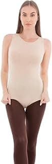 Carina Women Plain Microfiber Bodysuit
