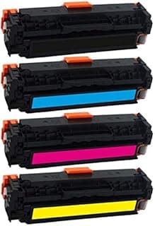 مجموعة حبر كاملة 126A متوافقة مع CE310A/CE311A/CE312A/CE313A
