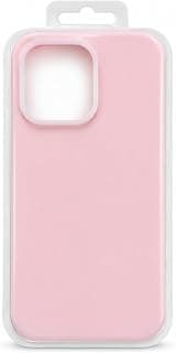 Silicone Phone Case compatible with iPhone 16 Pro, Slim Protective Cover, Pink