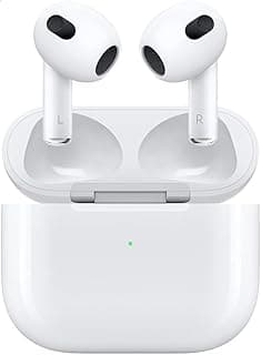Pro 3 Wireless Bluetooth Earbuds - 3rd Gen - with Charging Case, Noise Cancellation, Dual Mic, Compatible with All Bluetooth Devices, White