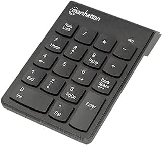 Manhattan Keyboard For PC & Laptop - NA, Black