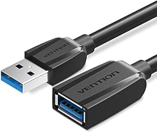 USB 2.0 Extension Cable 1M Black