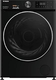Fresh RPMGLBL Code 6432 1200 RPM Automatic Washing Machine, 8 kg Capacity, Black