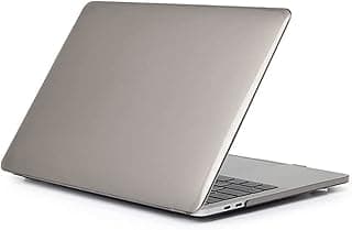جراب صلب فائق النحافة للابتوب ابل MacBook Pro مقاس 15 بوصة A1286 - بني فاتح