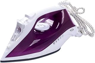 مكواة بخار Smile، 1200 وات، قاعدة سيراميك، موف Sml-55