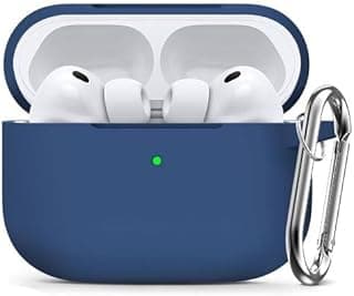 Fekra Compatible with AirPods Pro 3 (2025), Soft Silicone Full Protective Cover for Apple AirPods Pro3 2025 Case with Keychain, Compatible with AirPods 4th Generation Case for Women Men