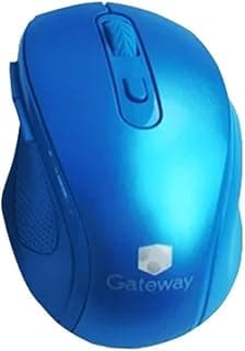 Gateway Wireless Bluetooth Mouse S9000, Blue, 6 Buttons, 2.4GHz, Micro Receiver