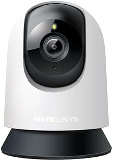 ميركوسيس كاميرا مراقبة داخلية واي فاي 360 درجة 1080p، رؤية ليلية، اشعارات في الوقت الحقيقي، كشف الاشخاص، تتبع الحركة، جهاز تحكم عن بعد، متوافقة مع اليكسا، MC200