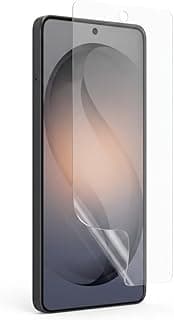 واقي شاشة بلاستيك شفاف متوافق مع سامسونج Galaxy S26 Ultra، مضاد للصدمات (لا يغطي الإطار الأسود)